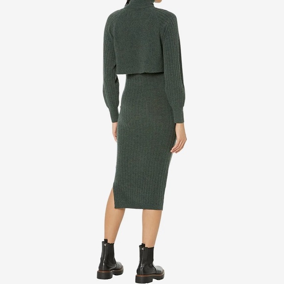 All Saints Margot Long Wool & Alpaca Blend (Size Medium) NWOT - Picture 2 of 16